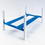 1:18 miniatuur vierkoloms hefbrug auto brug blauwwit diorama, Ophalen of Verzenden, Nieuw, Groter dan 1:35, Diorama