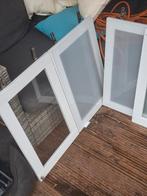 Vitrine (keuken) kastdeuren ikea, Raamkozijn, Minder dan 75 cm, Hout, Ophalen