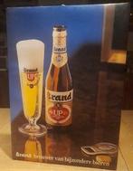 Brand UP reclamebord jaren 80, Verzamelen, Biermerken, Ophalen of Verzenden, Zo goed als nieuw, Reclamebord, Plaat of Schild, Brand