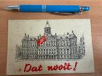 Kaart " DAT NOOIT" wij zijn geen Russen maar Amsterdammers, Verzamelen, Ansichtkaarten | Nederland, Ophalen of Verzenden, 1940 tot 1960