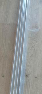 4x plint mdf wit gegrond 12*100*2400, Doe-het-zelf en Verbouw, Plinten en Afwerking, Ophalen, Nieuw, Mdf, 200 tot 250 cm