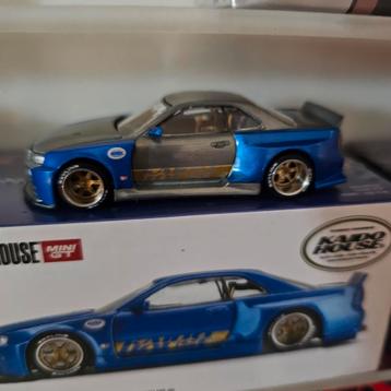 Mini GT Kaido House Nissan Skyline GT-R (R34) beschikbaar voor biedingen