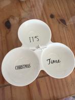 Riviera Maison Schaal/Mand - Kerstmis, Ophalen, Porselein of Keramiek, Schaal, Rond