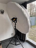 Godox paraflash+tripod+umbrella+diffuser+receiver voor Canon, Audio, Tv en Foto, Fotografie | Professionele apparatuur, Ophalen of Verzenden