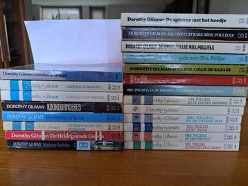 21 x Dorothy Gilman - o.a. 13x Mrs. Pollifax beschikbaar voor biedingen