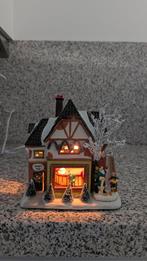 Dickensville King's Pub met verlichting, Ophalen of Verzenden, Gebruikt