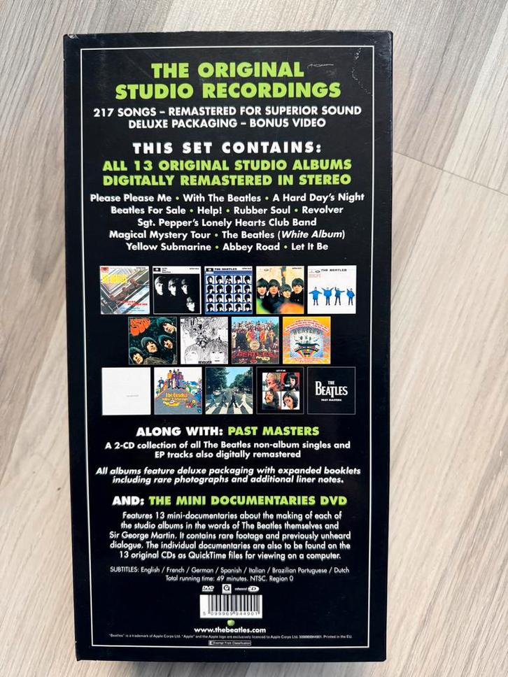 Beatles Complete Box - 15 CD's + Extra Opnames, Cd's en Dvd's, Cd's | Overige Cd's, Nieuw in verpakking, Boxset, Ophalen