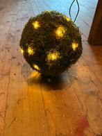Kerstdecoratie: Krans, bal met lichtjes & macramé boompje, Ophalen of Verzenden, Zo goed als nieuw