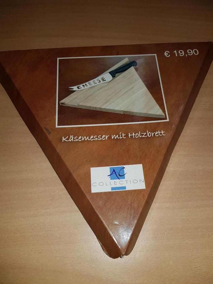 Kaasplank met kaasmes., Huis en Inrichting, Keuken | Keukenbenodigdheden, Nieuw, Ophalen of Verzenden