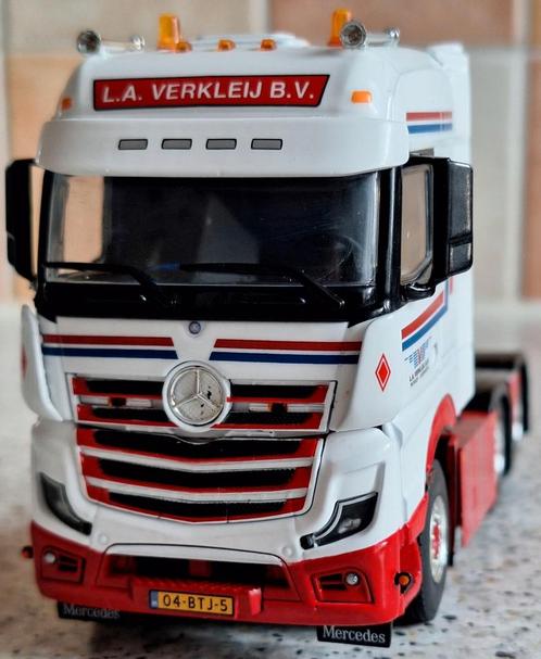 Mercedes Actros MP5 trekker "L.A. Verkleij", Hobby en Vrije tijd, Modelauto's | 1:50, Nieuw, Bus of Vrachtwagen, Wsi, Ophalen of Verzenden