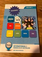 KZD INT 2 Internationaal 2 - Werken in het Buitenland (MBO), Boeken, Ophalen of Verzenden, Alpha, Zo goed als nieuw, MBO