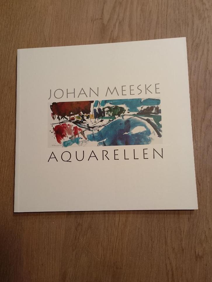 2010 Johan Meeske Aquarellen, Boeken, Kunst en Cultuur | Beeldend, Zo goed als nieuw, Schilder- en Tekenkunst, Ophalen of Verzenden