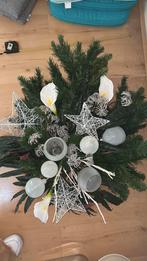 Groot Kerst stuk kerst krans kerst decoratie, Huis en Inrichting, Ophalen of Verzenden, Zo goed als nieuw