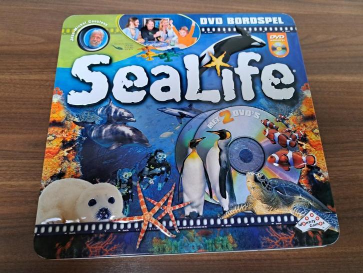SEALIFE dvd bordspel, Hobby en Vrije tijd, Gezelschapsspellen | Bordspellen, Zo goed als nieuw, Vijf spelers of meer, Ophalen of Verzenden