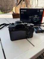 Sony A7III body + 2 accu’s (met gebruikerssporen), Audio, Tv en Foto, Fotocamera's Digitaal, Ophalen, Gebruikt, Sony, 24 Megapixel