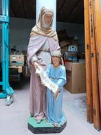 Groot beeld uit kerk, Ophalen