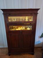 Eiken Buffetkast met LED verlichting, Huis en Inrichting, Kasten | Dressoirs, Ophalen, Gebruikt, Klassiek, 25 tot 50 cm