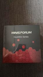 MINISFORUM DeskMini UM350 – Nieuw – 8GB RAM + 128GB SSD - PC, Minisforum, 8 GB, Nieuw, Gaming