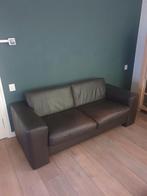 Lederen 2-zitsbank, Huis en Inrichting, Ophalen, Gebruikt, 150 tot 200 cm, Tweepersoons