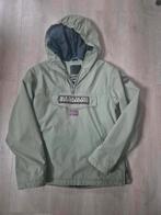 Napapijri Jas Groen Maat 152, Ophalen of Verzenden, Zo goed als nieuw, Napapijri, Jongen
