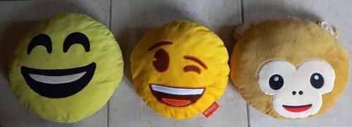 Knuffel emoji Smiley, Kinderen en Baby's, Speelgoed | Knuffels en Pluche, Gebruikt, Overige typen, Ophalen of Verzenden