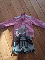 St Peter Trachten lederhosen +blouse 80, Ophalen of Verzenden, Zo goed als nieuw, 104 of kleiner
