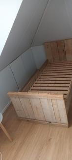 Bed van steigerhout, Ophalen, Gebruikt
