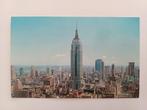 Oude kaart - Empire State Building - New York City - 1977, Verzamelen, Ophalen of Verzenden, 1960 tot 1980, Ongelopen, Gebouw