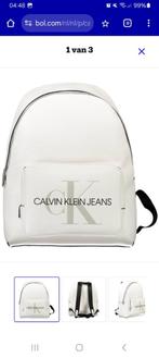 Echte calvin klein rugzak, Ophalen of Verzenden, Nieuw, Wit, Overige typen