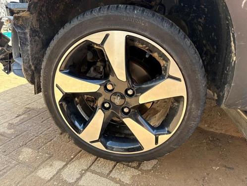 Sportvelgenset + banden van een Ford Fiesta, Auto-onderdelen, Banden en Velgen, Personenwagen, Gebruikt, 3 maanden garantie, Ophalen of Verzenden