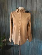 Mi Piace travelstof blouse maat: S of M Tobacco, Ophalen of Verzenden, Nieuw, Maat 38/40 (M)