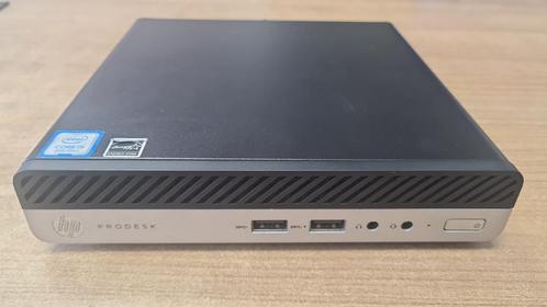Hp prodesk 400 G4 Mini PC, Computers en Software, Desktop Pc's, Gebruikt, SSD, Ophalen