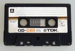 1 TDK OD-C60 Normal Bias cassettebandje cassette C60 minuten, Verzenden, Gebruikt, 1 bandje, Origineel