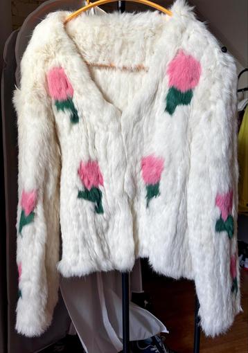 Rex konijnenbont jas - Maat L beschikbaar voor biedingen