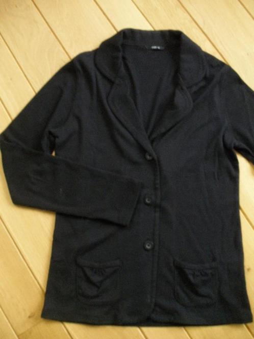 HEMA colbert zwart sweat stof maat M - nieuw -, Kleding | Dames, Jasjes, Kostuums en Pakken, Nieuw, Maat 34 (XS) of kleiner, Zwart