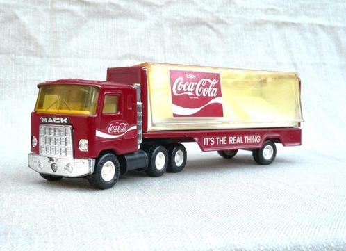Buddy L Japan, Mack 1978 cruisliner + oplegger Coca Cola, Antiek en Kunst, Antiek | Speelgoed, Ophalen of Verzenden
