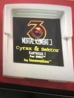Mortel Kombat 3 Kartridge.  Cyrax & Sektor, 2 spelers, Gebruikt, Ophalen of Verzenden