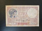 Frankrijk pick 83 20-7-1939, Postzegels en Munten, Bankbiljetten | Europa | Niet-Eurobiljetten, Ophalen of Verzenden, Frankrijk