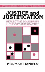 Justice and Justification, Ophalen of Verzenden, Cultuurfilosofie, Norman Daniels, Gelezen