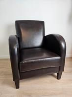 Donkerbruine fauteuil, Gebruikt, Ophalen