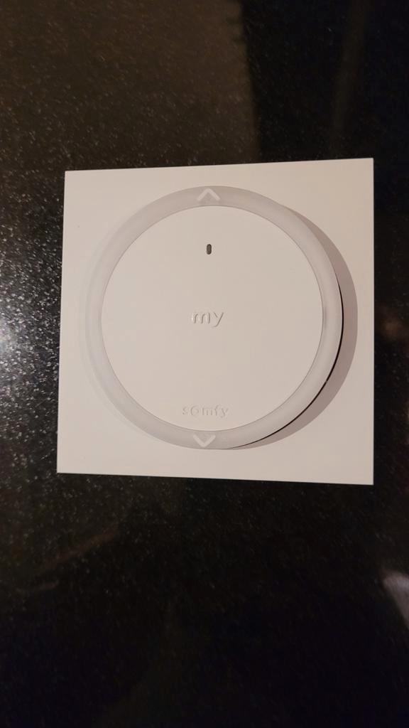 Somfy Amy io 1 kanaal wandzenders - Nieuw., Doe-het-zelf en Verbouw, Rolluiken, Nieuw, Minder dan 100 cm, Minder dan 100 cm, Wit