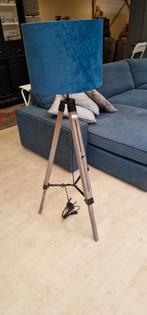 Staande lamp met verstelbare voet, Ophalen of Verzenden, Zo goed als nieuw, Metaal, 150 tot 200 cm
