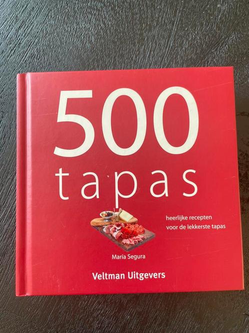 Maria Segura - 500 Tapas, Boeken, Kookboeken, Zo goed als nieuw, Spanje, Ophalen of Verzenden