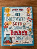 Andy Seed - Het briljante boek vol dingen om binnen te doen, Ophalen of Verzenden, Zo goed als nieuw, Andy Seed