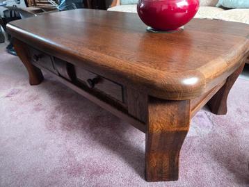 Eiken salontafel - vóór 9 november ophalen  beschikbaar voor biedingen