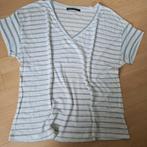 Expresso shirt linnen gloednieuw XL wit lichtblauw, Kleding | Dames, T-shirts, Nieuw, Blauw, Maat 42/44 (L), Ophalen of Verzenden