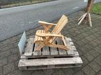 Houten Adirondack Tuinstoel kids, Tuin en Terras, Tuinstoelen, Ophalen of Verzenden, Zo goed als nieuw, Hout, Inklapbaar