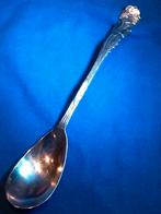 Verzilverde jamlepel klaproos, Antiek en Kunst, Ophalen of Verzenden