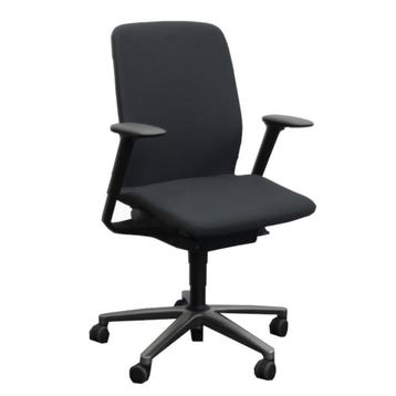 Tweedehands Wilkahn Trimension Bureaustoel Zwart Antraciet beschikbaar voor biedingen