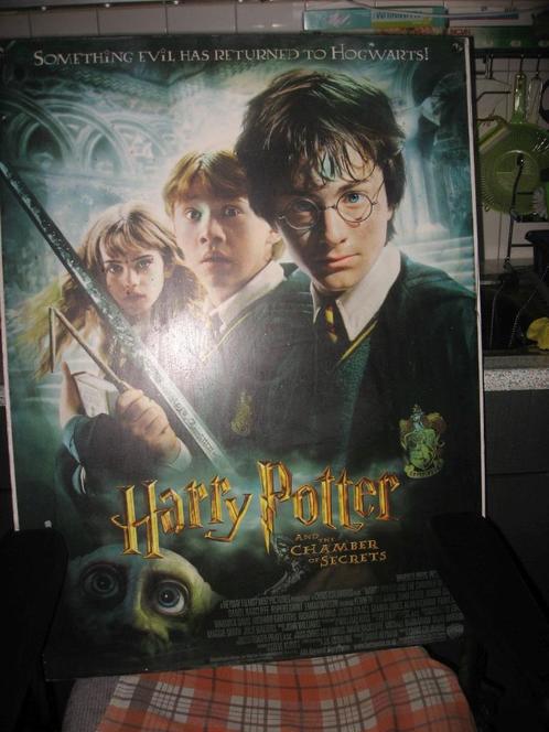 Harry Potter film poster the Chamber of Secrets, Verzamelen, Harry Potter, Gebruikt, Boek of Poster, Ophalen of Verzenden